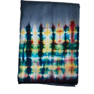 Shibori Printed Bishnupuri Pure Silk