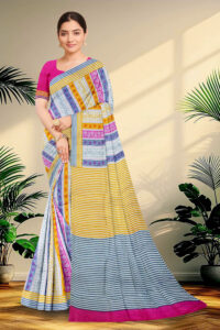 Screen printed Pure Silk