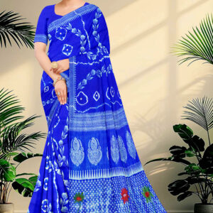 Embroidery Pure Silk Saree