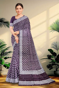 Embroidery Tussar Saree