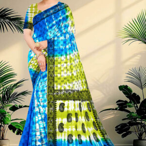 Shibori Printed Pure Silk